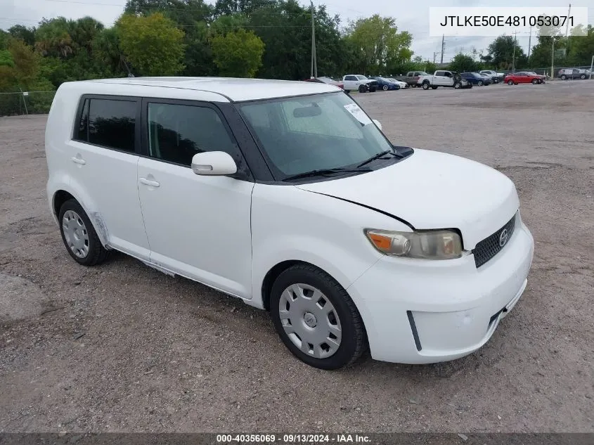 2008 Scion Xb VIN: JTLKE50E481053071 Lot: 40356069