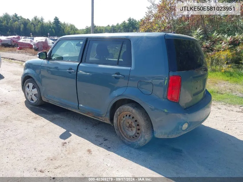 JTLKE50E581023951 2008 Scion Xb