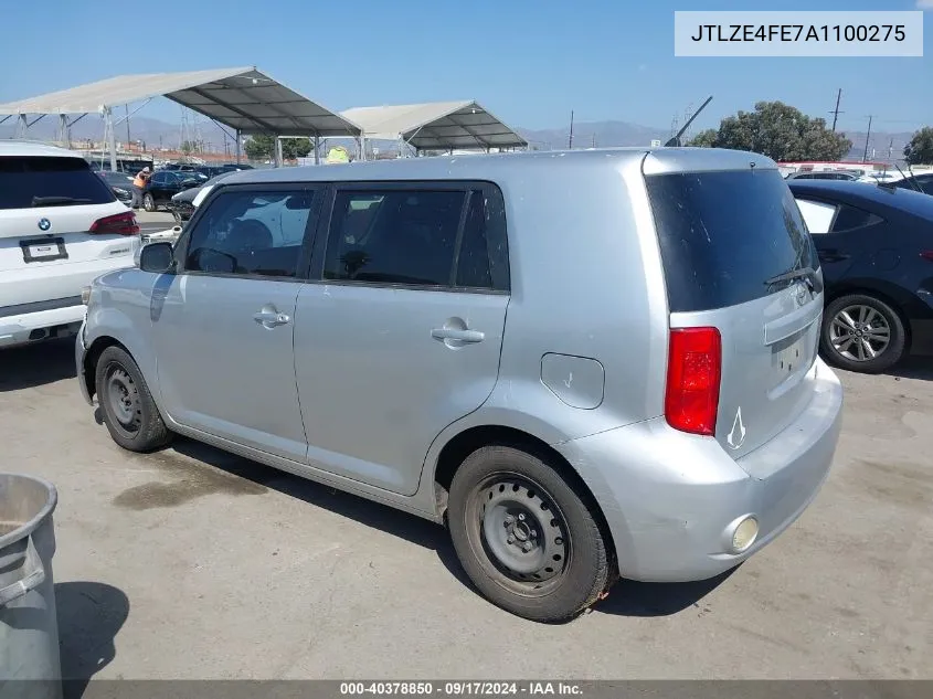 2010 Scion Xb VIN: JTLZE4FE7A1100275 Lot: 40378850