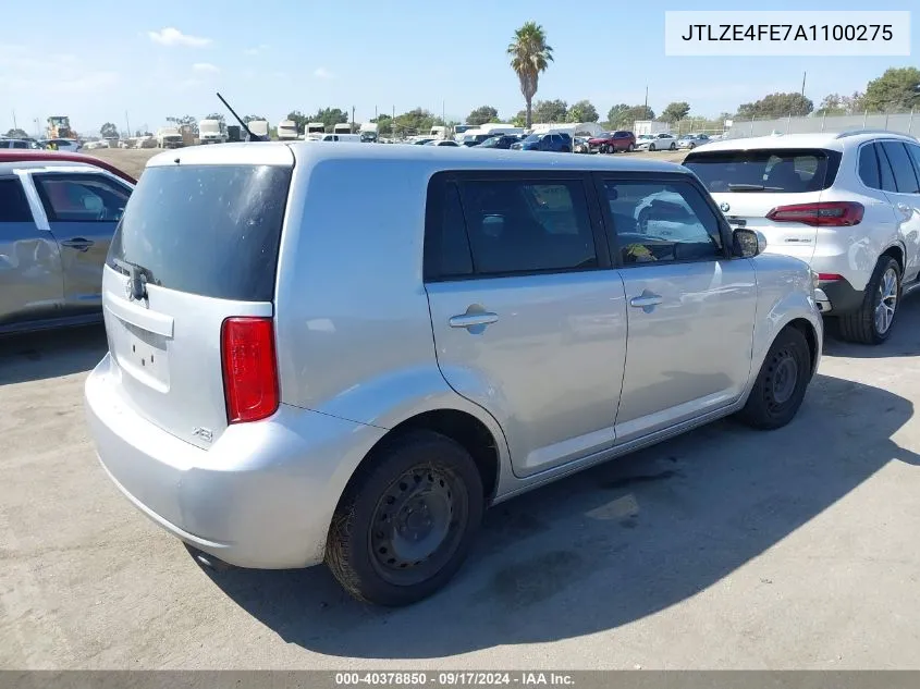 2010 Scion Xb VIN: JTLZE4FE7A1100275 Lot: 40378850