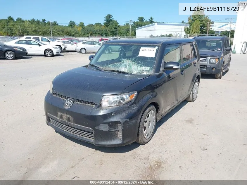 2011 Scion Xb Xb VIN: JTLZE4FE9B1118729 Lot: 40312454