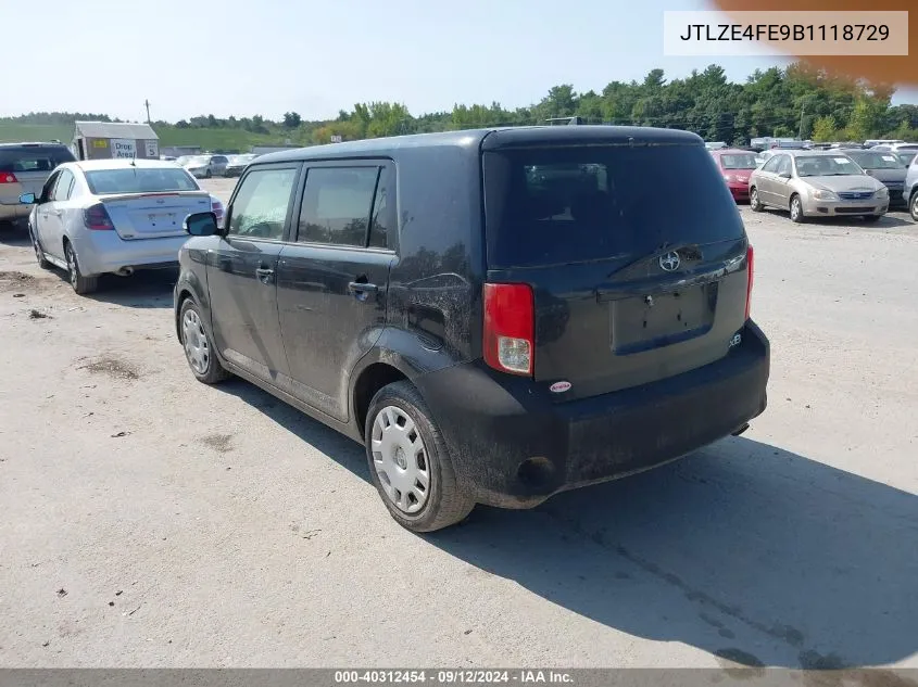 2011 Scion Xb Xb VIN: JTLZE4FE9B1118729 Lot: 40312454