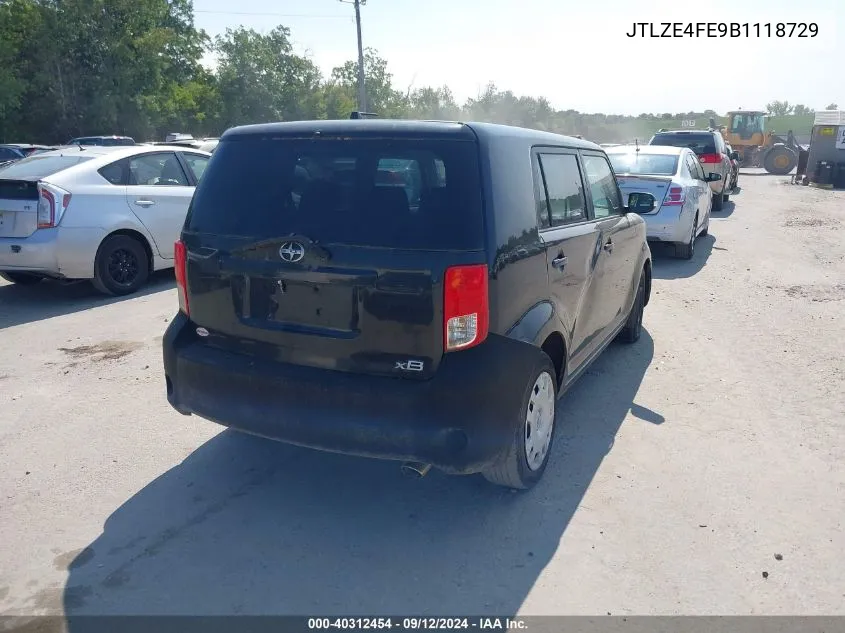 2011 Scion Xb Xb VIN: JTLZE4FE9B1118729 Lot: 40312454