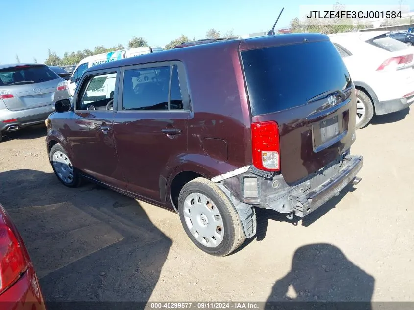 2012 Scion Xb VIN: JTLZE4FE3CJ001584 Lot: 40299577