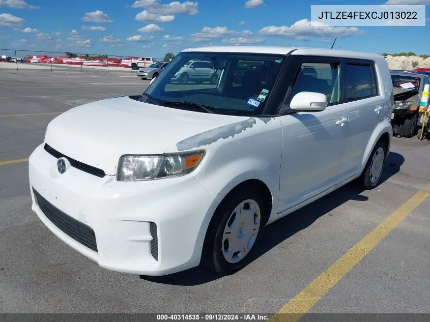 2012 Scion Xb VIN: JTLZE4FEXCJ013022 Lot: 40314535