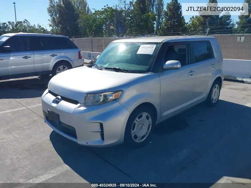 JTLZE4FE2CJ002094 2012 Scion Xb