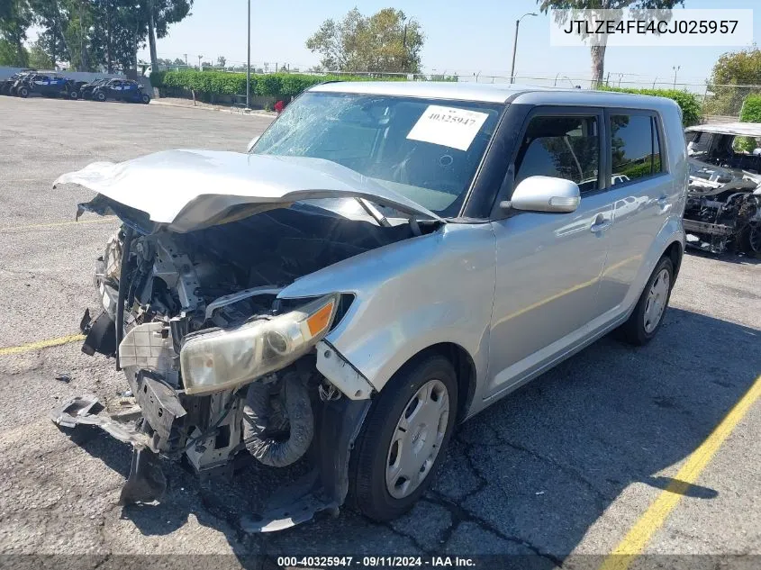 2012 Scion Xb VIN: JTLZE4FE4CJ025957 Lot: 40325947