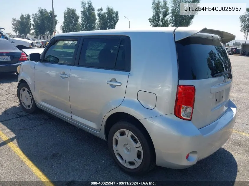 JTLZE4FE4CJ025957 2012 Scion Xb