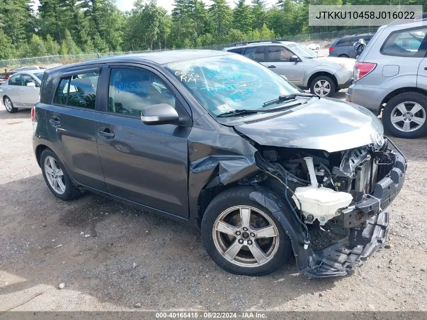 2008 Scion Xd VIN: JTKKU10458J016022 Lot: 40165415