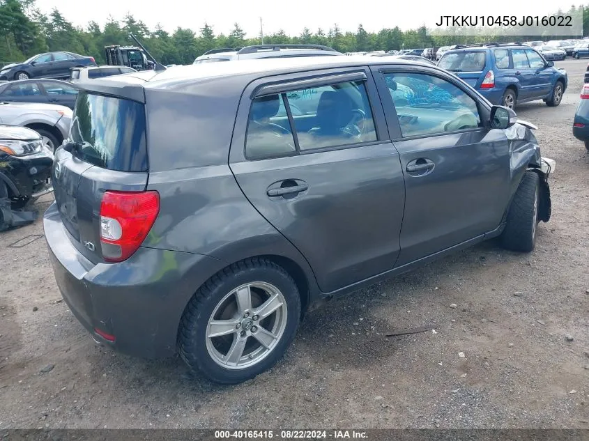 JTKKU10458J016022 2008 Scion Xd