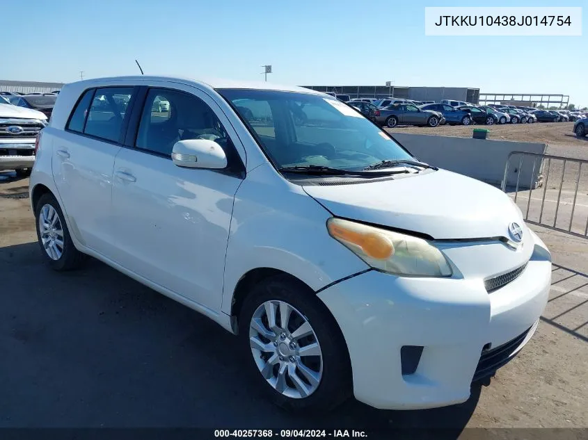 2008 Scion Xd VIN: JTKKU10438J014754 Lot: 40257368