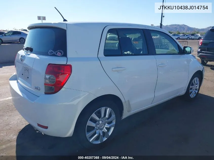 JTKKU10438J014754 2008 Scion Xd