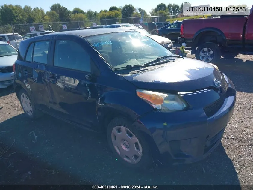 2008 Scion Xd VIN: JTKKU10458J012553 Lot: 40310461