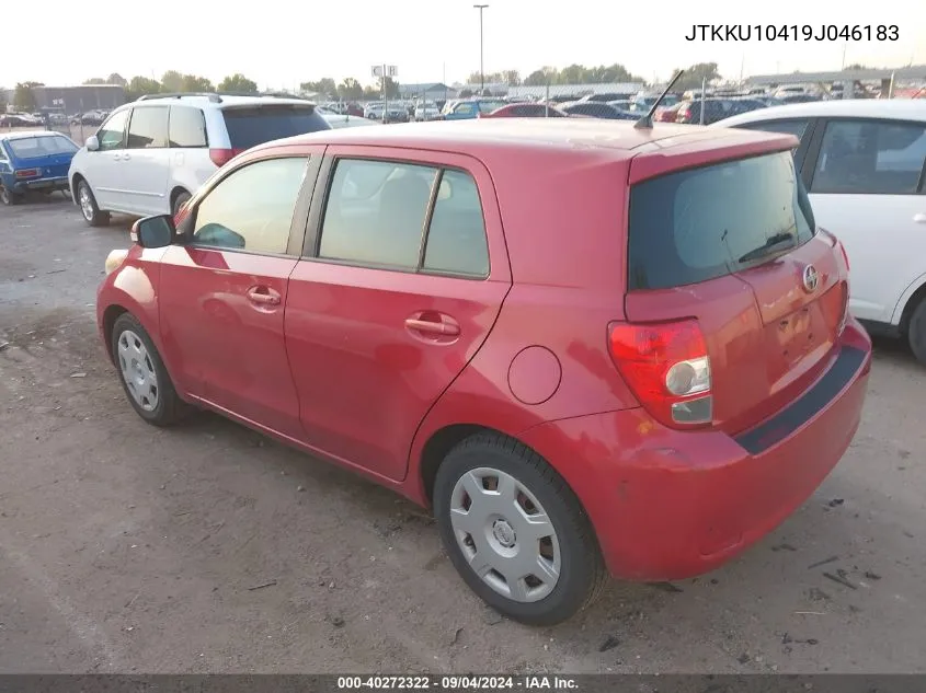 2009 Scion Xd VIN: JTKKU10419J046183 Lot: 40272322