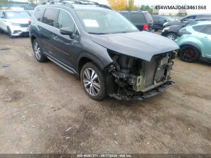 4S4WMAJD6L3461868 2020 Subaru Ascent Limited