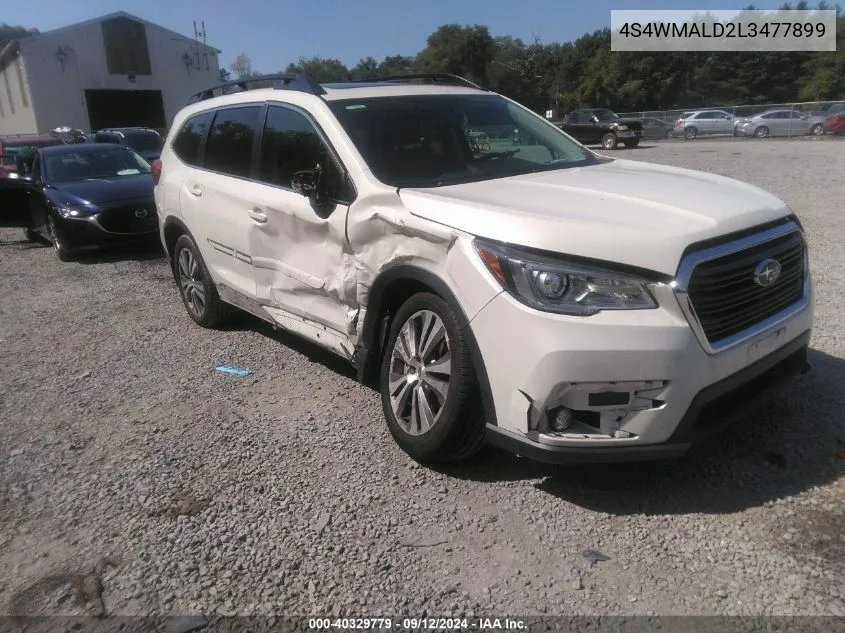 4S4WMALD2L3477899 2020 Subaru Ascent Limited