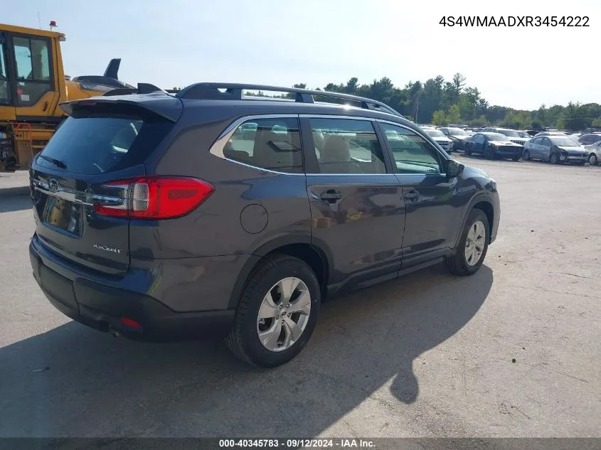 4S4WMAADXR3454222 2024 Subaru Ascent Base 8-Passenger