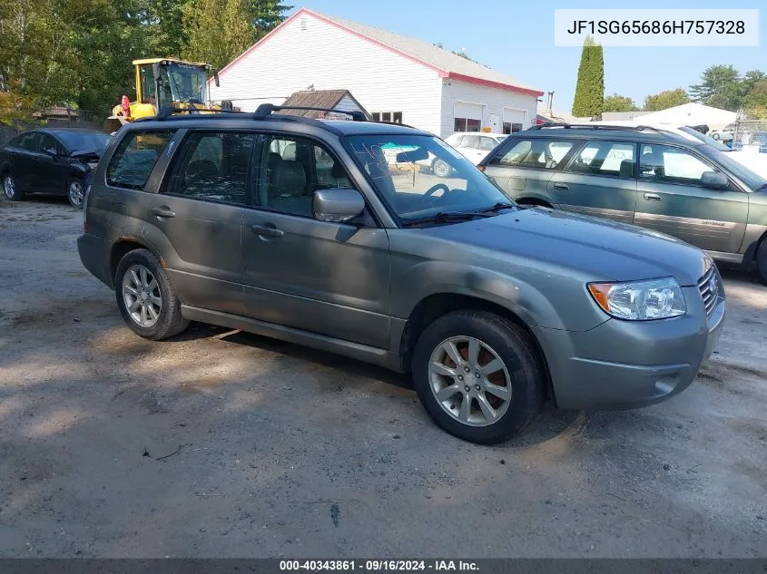 2006 Subaru Forester 2.5X VIN: JF1SG65686H757328 Lot: 40343861