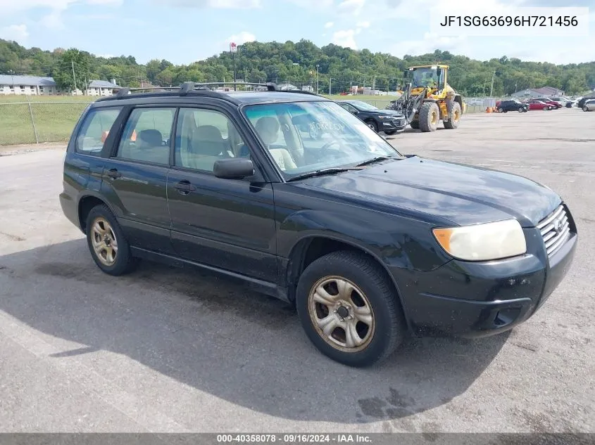 2006 Subaru Forester 2.5X VIN: JF1SG63696H721456 Lot: 40358078