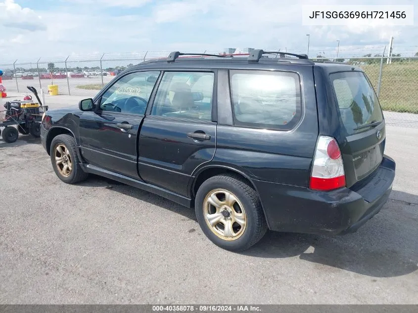 2006 Subaru Forester 2.5X VIN: JF1SG63696H721456 Lot: 40358078