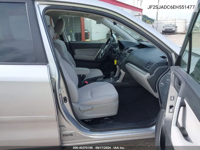 JF2SJADC6EH551477 2014 Subaru Forester 2.5I Premium