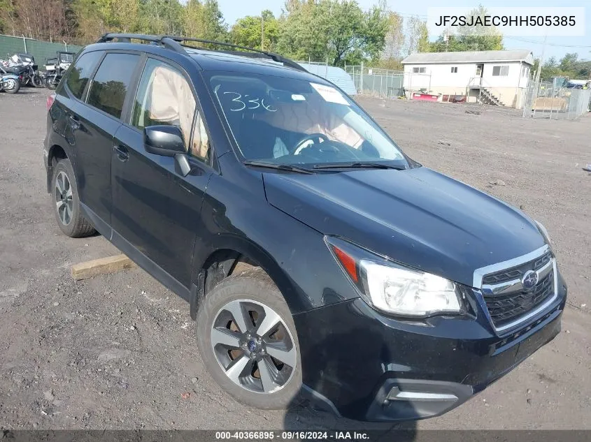 JF2SJAEC9HH505385 2017 Subaru Forester 2.5I Premium