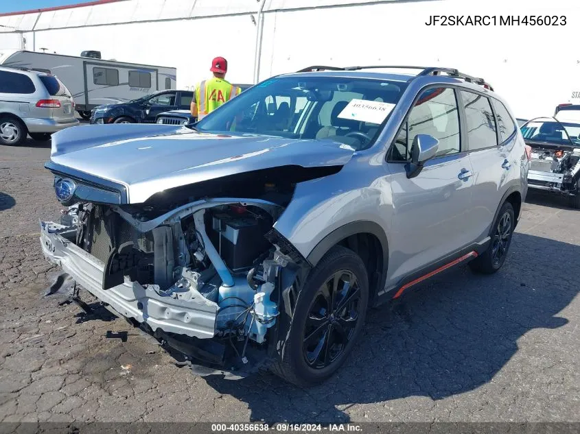 2021 Subaru Forester Sport VIN: JF2SKARC1MH456023 Lot: 40356638