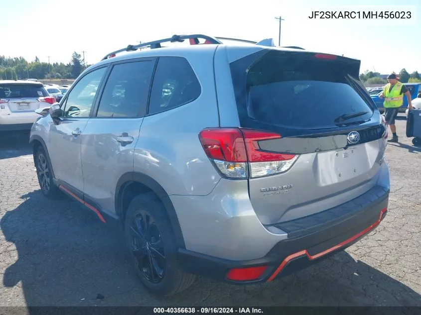 JF2SKARC1MH456023 2021 Subaru Forester Sport