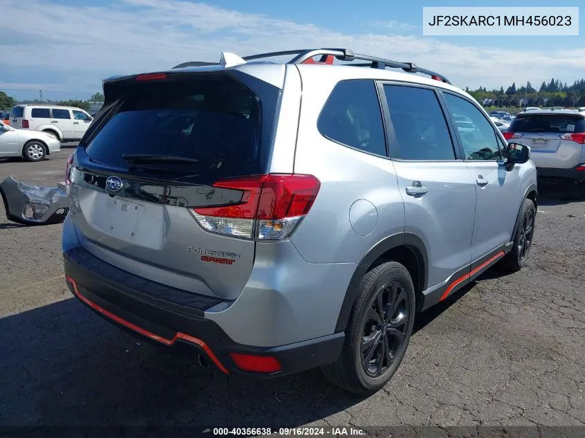 JF2SKARC1MH456023 2021 Subaru Forester Sport