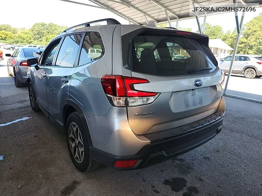 2021 Subaru Forester Premium VIN: JF2SKAJC2MH572696 Lot: 40363921