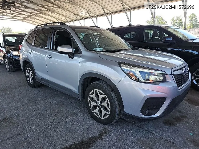 2021 Subaru Forester Premium VIN: JF2SKAJC2MH572696 Lot: 40363921