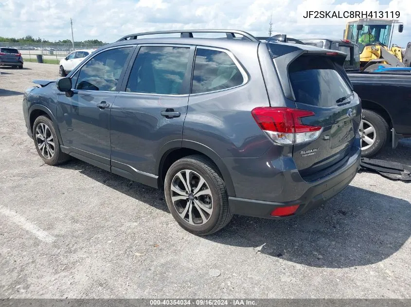 JF2SKALC8RH413119 2024 Subaru Forester Limited