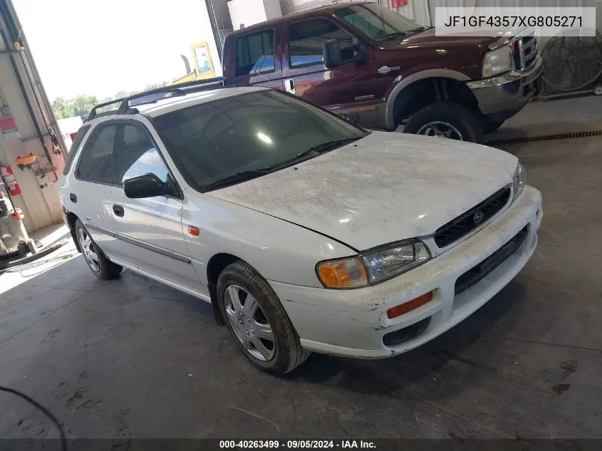 1999 Subaru Impreza L VIN: JF1GF4357XG805271 Lot: 40263499