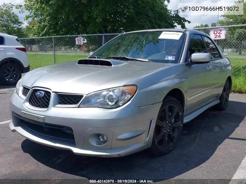 JF1GD79666H519072 2006 Subaru Impreza Wrx Limited