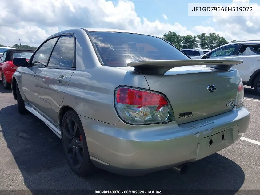 JF1GD79666H519072 2006 Subaru Impreza Wrx Limited