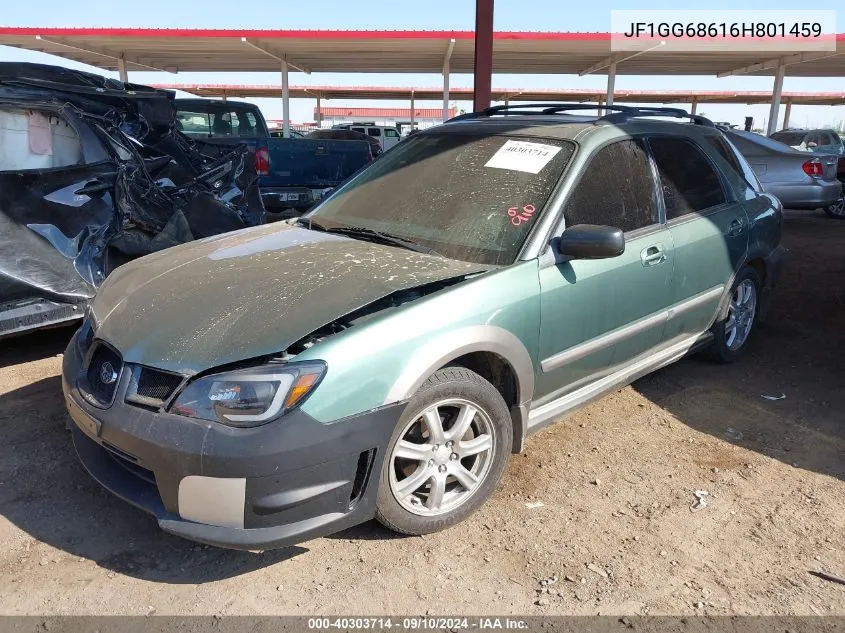 2006 Subaru Impreza Outback Sport Outback Sport/Outback Spc VIN: JF1GG68616H801459 Lot: 40303714