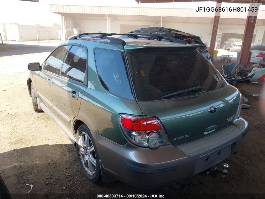 2006 Subaru Impreza Outback Sport Outback Sport/Outback Spc VIN: JF1GG68616H801459 Lot: 40303714