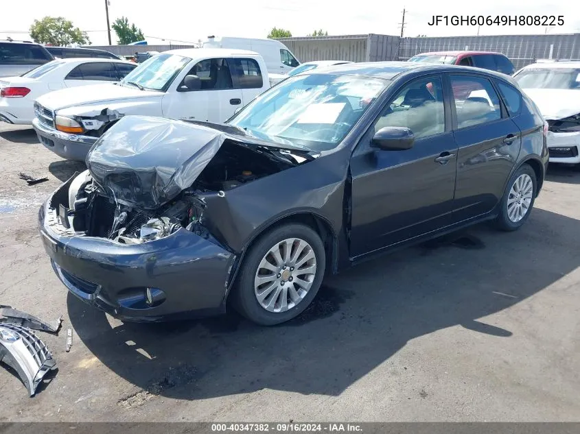 JF1GH60649H808225 2009 Subaru Impreza 2.5I