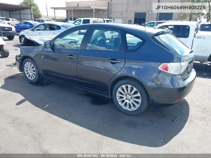 JF1GH60649H808225 2009 Subaru Impreza 2.5I