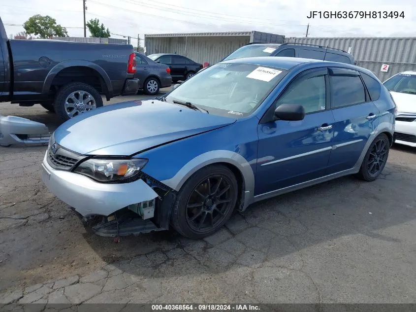 2009 Subaru Impreza Outback Sport VIN: JF1GH63679H813494 Lot: 40368564