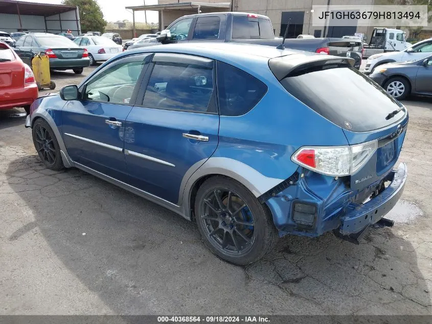 2009 Subaru Impreza Outback Sport VIN: JF1GH63679H813494 Lot: 40368564