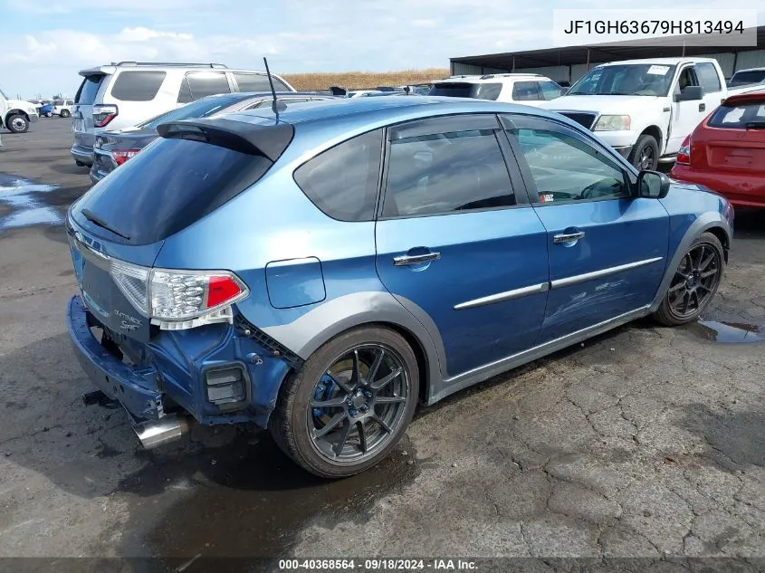 2009 Subaru Impreza Outback Sport VIN: JF1GH63679H813494 Lot: 40368564