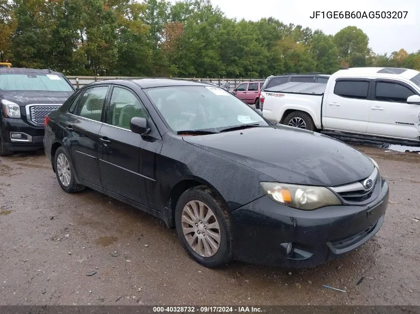 2010 Subaru Impreza 2.5I Premium VIN: JF1GE6B60AG503207 Lot: 40328732