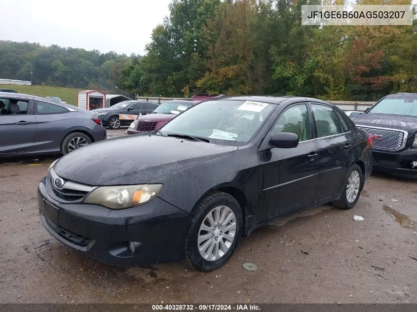 2010 Subaru Impreza 2.5I Premium VIN: JF1GE6B60AG503207 Lot: 40328732