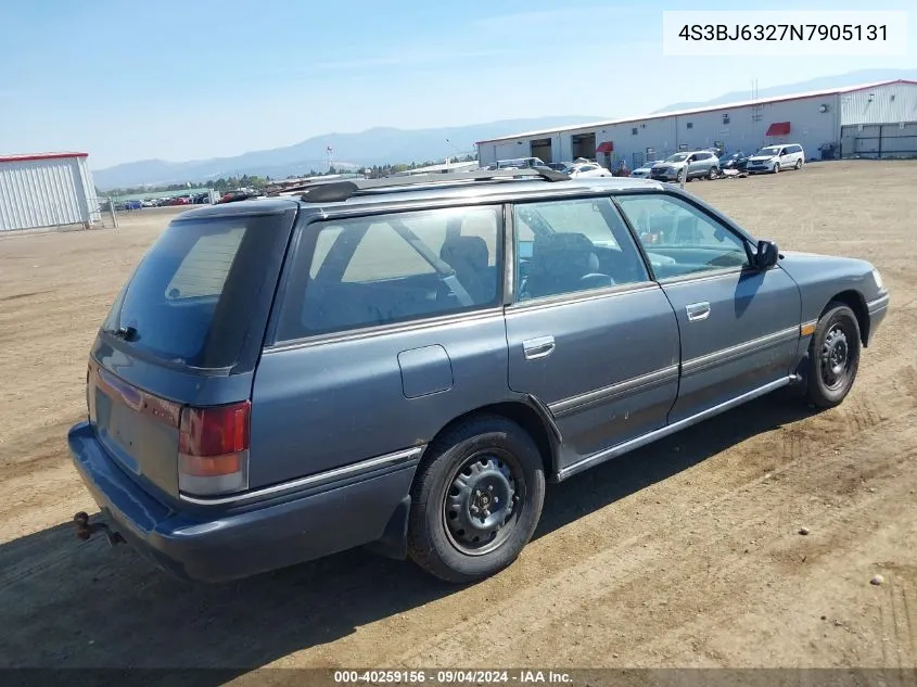 1992 Subaru Legacy L VIN: 4S3BJ6327N7905131 Lot: 40259156