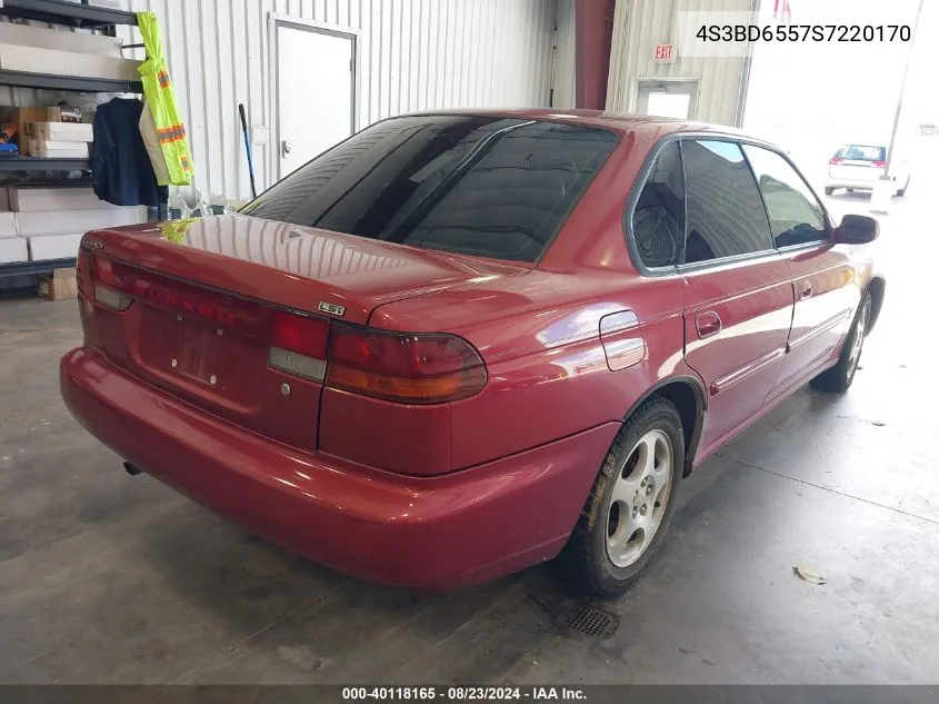 4S3BD6557S7220170 1995 Subaru Legacy Ls/Lsi