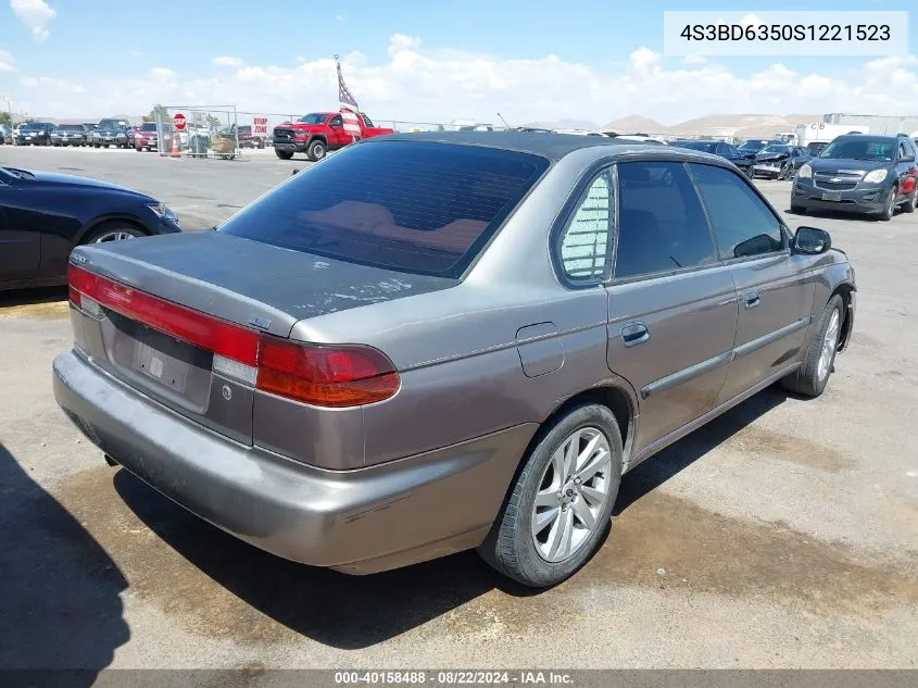 4S3BD6350S1221523 1995 Subaru Legacy L