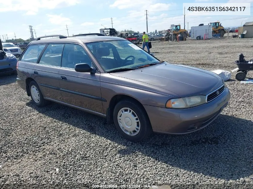 4S3BK6351S6342117 1995 Subaru Legacy L/Outback