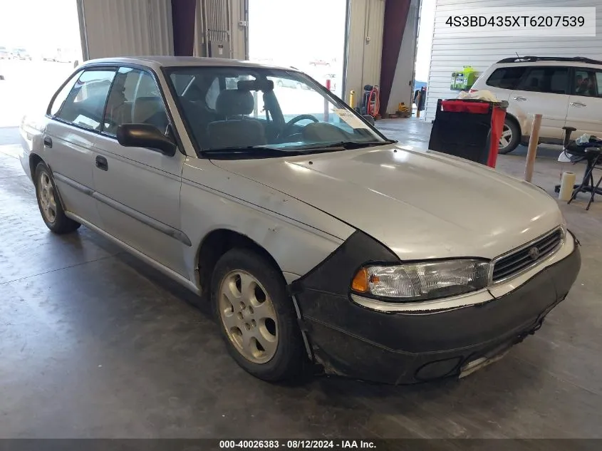 1996 Subaru Legacy L VIN: 4S3BD435XT6207539 Lot: 40026383