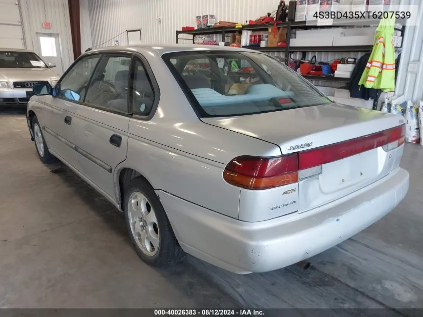 1996 Subaru Legacy L VIN: 4S3BD435XT6207539 Lot: 40026383